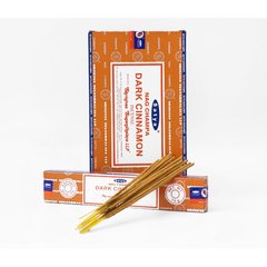 Satya Dark Cinnamon (плоска пачка) 15 грамів 12 пачок у блоці, K89130161O1807716542 - фото товару