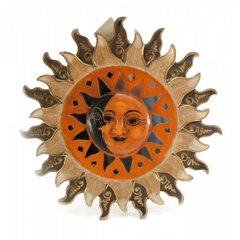 Дзеркало мозаїчне "Сонце і Місяць" (d-30 см), K329918 - фото товару