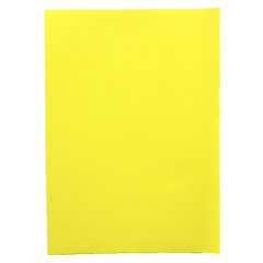 Фоамиран A4 "Світло-жовтий", товщ. 1,5 мм, 10 лист./п. з клеєм, K2744898OO15KA4-7018 - фото товару