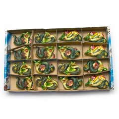 Змія магніт на холодильник (5х4 см) (16 шт/уп), K326190 - фото товару