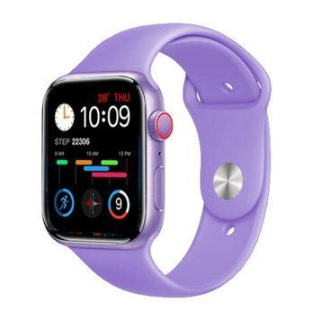 Apl Watch Series 6 M16 PLUS, 44mm Aluminium, голосовой вызов, purple, 8639 - фото товара