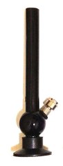 Бонг акрил, чорний (19 см), G19-ch - фото товару