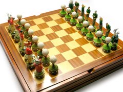 Шахматы "Гольф" (35,5х35,5х6 см)(W3232), K326857 - фото товара