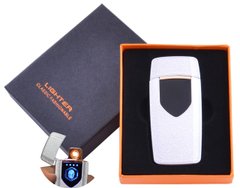 USB запальничка в подарунковій упаковці Lighter (Спіраль розжарювання) №HL-57 White, №HL-57 White - фото товару