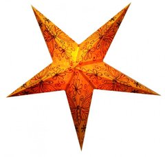 Светильник Звезда картонная 5 лучей ORANGE BUTTERFLY EMBD., K89050103O1137471947 - фото товара