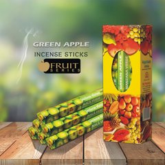 RAJ GREEN APPLE (шестигранник) Зелёное яблоко, K89130000O1849175988 - фото товара