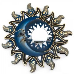 Зеркало мозаичное "Солнце и Луна" (d-30 cм), K330245 - фото товару