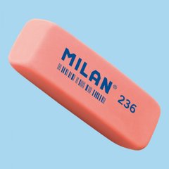 Ластик прямокутний з фаскою "TM MILAN" 5,6*1,9*0,9 см, mix, K2738607OO236CPM - фото товару