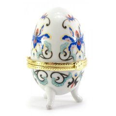 Шкатулка яйцо (7,5 х5х5см), K325536D - фото товара