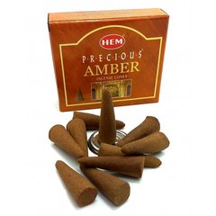 Precious Amber (Драгоцінний бурштин) (Hem) конуси, K334614 - фото товару
