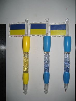Ручка кулькова світло "Прапор України", K2718615OO0959IMG - фото товару
