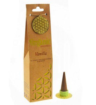 Ваниль Organic Goodness Ароматические конусы, K89131065O2252026122 - фото товара