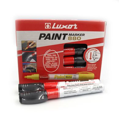 Маркер фарба. "Luxor" "Paint 880" чорний, K2744071OO3021 - фото товару