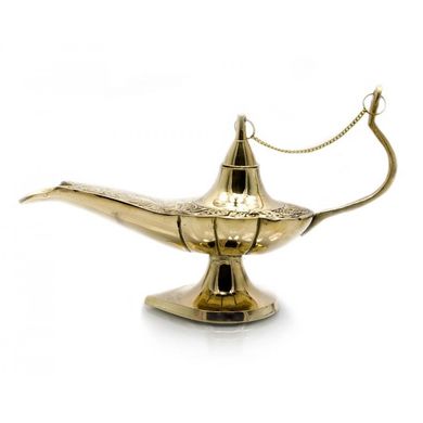 Лампа Алладина бронзовая (22х13,5х7,5 см)(350 г.), K320483 - фото товара