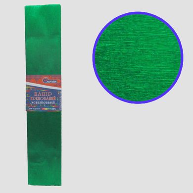 Креп-бумага 30%, металлик зеленый 50*200см, 50г/м2, K2731534OO8063KRM - фото товара