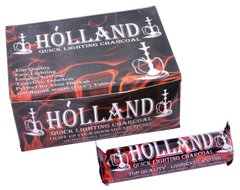 Вугілля для кальяну Holland (40 мм), Holland (40 мм) - фото товару