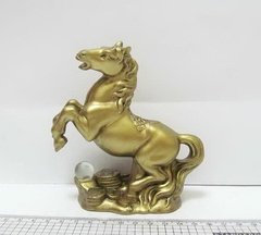 Сувенир керамический фигурка "Лошадь золотая с монетами", K2722899OO14531 - фото товара