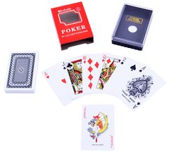 Пластиковые карты poker (54 шт) №395-3(2), №395-3(2) - фото товара