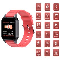 Smart Watch T96, температура тіла, red, SL7578 - фото товару