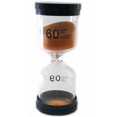 Часы песочные 60 мин оранжевый песок (13х5,5х5,5 см), K332073D - фото товара