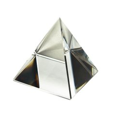 Піраміда кришталева (6х6х6 см), K32191 - фото товару