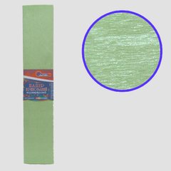 Креп-бумага 30%, перламутровый зеленый 50*200см, 20г/м2, K2731524OO80102KRPL - фото товара