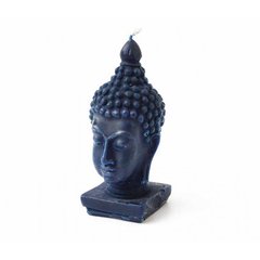 Свеча восковая Будда голова Синяя, K89060403O1503731429 - фото товара