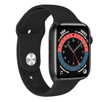 Apl Watch Series 6 HW22, 44mm Aluminium, голосовой вызов, black, 8162 - фото товара