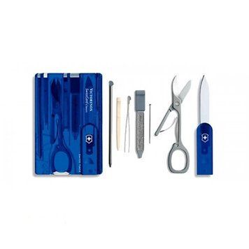 Швейцарського картка Victorinox Swisscard синя 0.7122.T2, 0.7122.T2 - фото товару