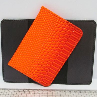 Обложка для паспорта "Змея оранж.", K2727801OO7225-22-P - фото товара