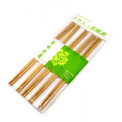 Палочки для еды бамбук (10 пар) (24х12х1 см), K330840 - фото товару