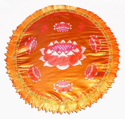 Подушка для медитации с поролоном большая желтая, K89040106O362836578 - фото товара