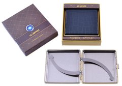 Портсигар в подарунковій упаковці GVIPAI (Шкіра, 20 шт) №XT-4986-5, №XT-4986-5 - фото товару