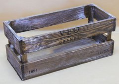 Ящик №5 середній дерев'яний, DYK5C - фото товару