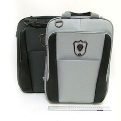 Рюкзак-сумка "Чорний-Сірий mix" відд. ноутбук орг 43*29*5см,, K2728886OO3902-А B - фото товару
