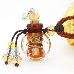 Бутылочка для духов "Янтарный цветочный шар", K89190096O1557471540 - фото товара