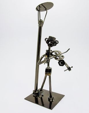 Техно-арт "Скрипач" металл (25,5х10х10 см)(C105), K319232 - фото товару