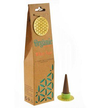 Белый шалфей Organic Goodness Ароматические конусы, K89131066O2252026123 - фото товара
