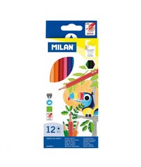 Набор цветных карандашей ТМ "MILAN" 12шт., K2739528OO80012 - фото товара