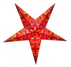 Светильник Звезда картонная 5 лучей ORANGE TRISHUL, K89050059O1137471871 - фото товару