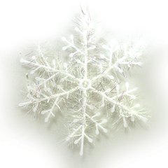 Ялинкова прикраса "Сніжинки" D13cm 3шт., K2OO0645DSCNsk - фото товару