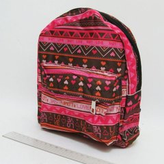 Рюкзак з кишенею "Орнамент" 27х21х9см (0610-1), K2732394OO0610-S - фото товару