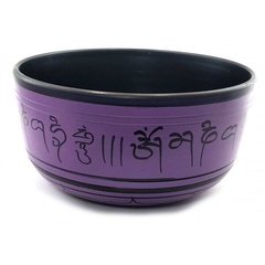 Чаша поющая фиолетовая (d-21 см h-11 см), K332341D - фото товара