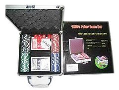 Набір для покеру в металевій валізі, G13472 - фото товару