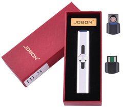 USB запальничка в подарунковій упаковці Jobon (Спіраль розжарювання) №HL-8 Silver, №HL-8 Silver - фото товару