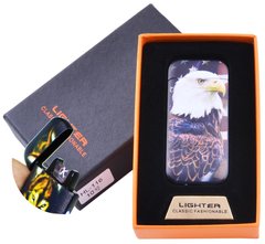 Електроімпульсна запальничка в подарунковій коробці Орел №HL-116-5, №HL-116-5 - фото товару