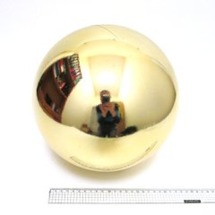 Великий ялинкова куля глянець "Big gold" 25см, 1шт/етик., K2735005OO4824-25gol - фото товару
