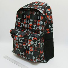 Рюкзак з кишенею "Геометрія" 42х30х13см, K2732356OO0598-B - фото товару