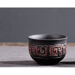 Чашка Jiaolong чорна 50 мл. 6*6*4,2 см., K89200204O1849176148 - фото товару