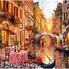 Алмазна мозаїка за номерами 40*50 "Канали Венеції" карт уп. (полотно на рамі), K2755339OO71097_BGLE - фото товару